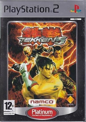Tekken 5 - PS2 - Platinum (B Grade) (Genbrug)